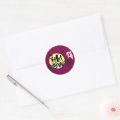Buig! – Spooky Surprise Halloween Ronde Sticker (Envelop)