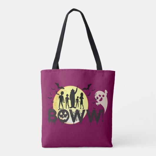 Buig! – Spooky Surprise Halloween Tote Bag (Achterkant)
