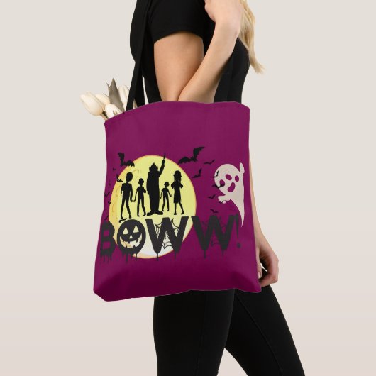 Buig! – Spooky Surprise Halloween Tote Bag (Dichtbij)