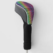 Buig Tie Dye Golf Head Hoesje Golfheadcover (Schuin)
