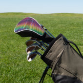 Buig Tie Dye Golf Head Hoesje Golfheadcover (Insitu)