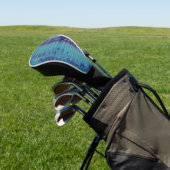 Buig Tie Dye Golf Head Hoesje Golfheadcover (Insitu)
