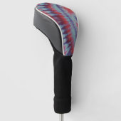 Buig Tie Dye Golf Head Hoesje Golfheadcover (Schuin)