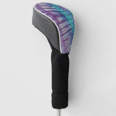 Buig Tie Dye Golf Head Hoesje Golfheadcover (Schuin)