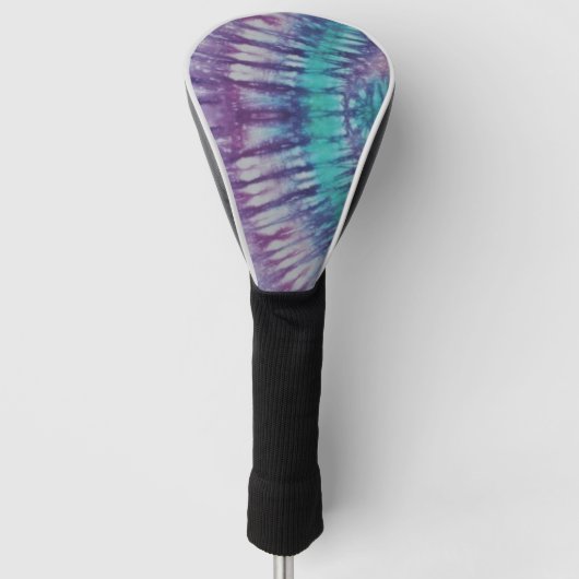 Buig Tie Dye Golf Head Hoesje Golfheadcover (Voorkant)