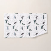 Buigbaar de Reeks van de Dekshanddoek van Penguins Bad Handdoek (Handdoek)