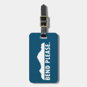 Buigen Bagagelabel (Voorkant verticaal)