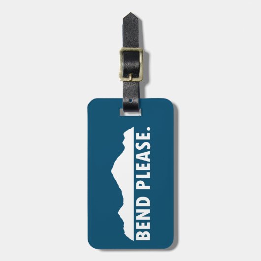 Buigen Bagagelabel (Voorkant verticaal)