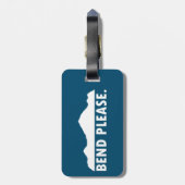 Buigen Bagagelabel (Achterkant verticaal)