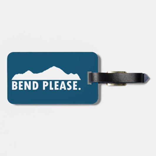 Buigen Bagagelabel (Achterkant horizontaal)