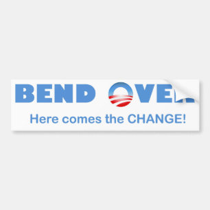 Buigen hier komt de verandering! bumpersticker