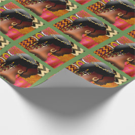 Buigen in gebed cadeaupapier