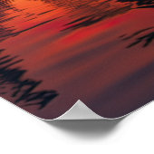 Buigen in genade, majestueuze boom poster (Hoek)