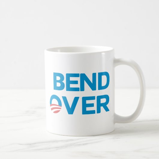 Buigen over - Anti-Obama Koffiemok (Rechts)