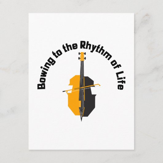Buigen voor het Ritme van het Leven Cello Informatiekaartje (Achterkant)