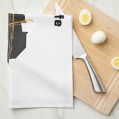 Buigen voor het Ritme van het Leven Cello Theedoek (Quarter Fold)