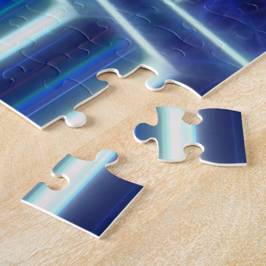 Buigende Akropolis Legpuzzel (Zijkant)