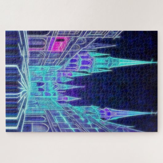 Buigende Akropolis Legpuzzel (Horizontaal)