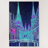 Buigende Akropolis Legpuzzel (Verticaal)