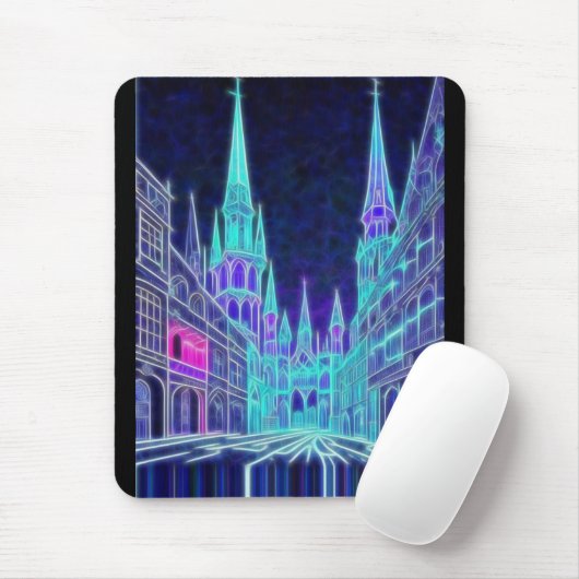 Buigende Akropolis Muismat (Met muis)