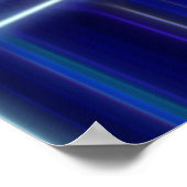 Buigende Akropolis Poster (Hoek)