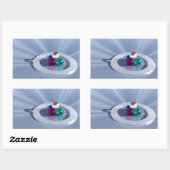 Buigende Lichte Stickers (Vel)