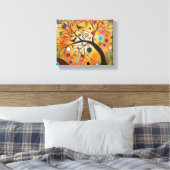 Buigende takken DOOR LORI EVERETT verpakt canvas Afdruk (Insitu (Slaapkamer))