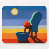 Buigende vrouw 2005 muismat (Voorkant)