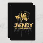 buiging en donkere heropleving kaart (Voorkant / Achterkant)