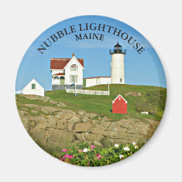 Buigvuurtoren, Maine Round Magnet