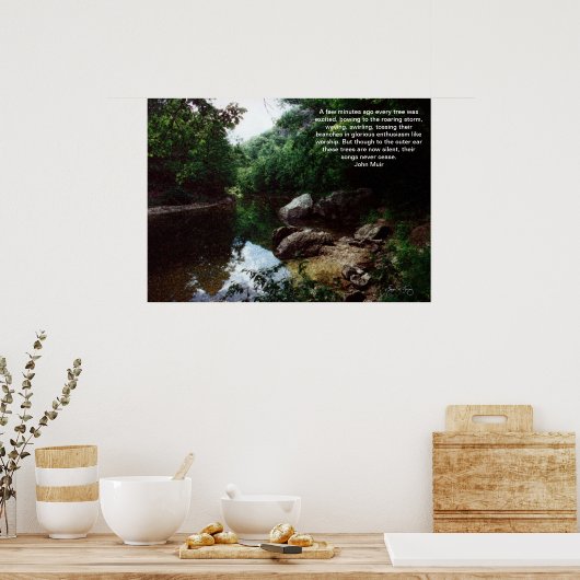 Buik in de Baker, Rumney, NH-Poster Poster (Keuken)