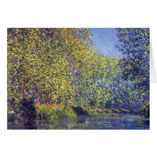 Buik in de Epte bij Giverny door Claude Monet (Voorkant Horizontaal)