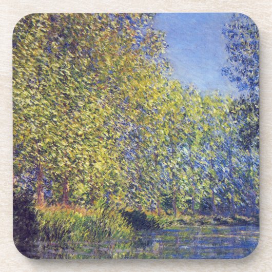 Buik in de Epte bij Giverny door Claude Monet Bier Onderzetter (Voorkant)