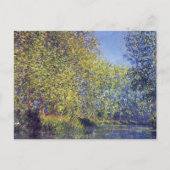 Buik in de Epte bij Giverny door Claude Monet Briefkaart (Voorkant)