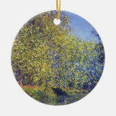 Buik in de Epte bij Giverny door Claude Monet Keramisch Ornament (Voorkant)