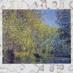 Buik in de Epte bij Giverny door Claude Monet Legpuzzel<br><div class="desc">De bocht in de Epte bij Giverny (1888) door Claude Monet is een impressionistisch schilderij met een fijne kunstschilderij aan de zijkant van de Epte-rivier in Normandië, Frankrijk, op een mooie zonnige dag. Over de kunstenaar: Claude Monet (1840-1926) was een oprichter van de Franse impressionistische schilderbeweging, waarbij de meeste schilderijen...</div>