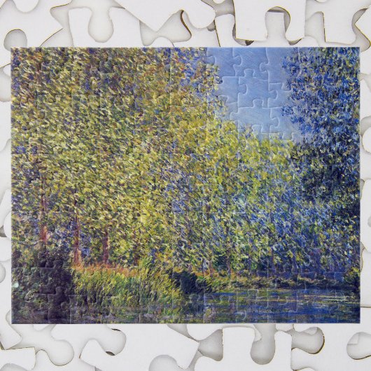 Buik in de Epte bij Giverny door Claude Monet Legpuzzel