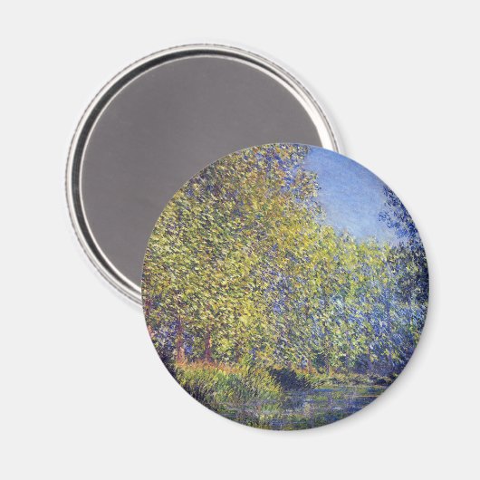 Buik in de Epte bij Giverny door Claude Monet Magneet (Voorkant / Achterkant)