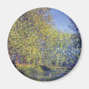 Buik in de Epte bij Giverny door Claude Monet Magneet