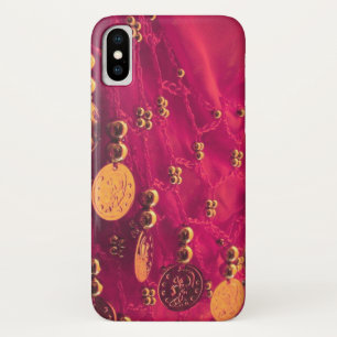 Buikdans hip sjaal met munten iPhone x Case-Mate iPhone Case