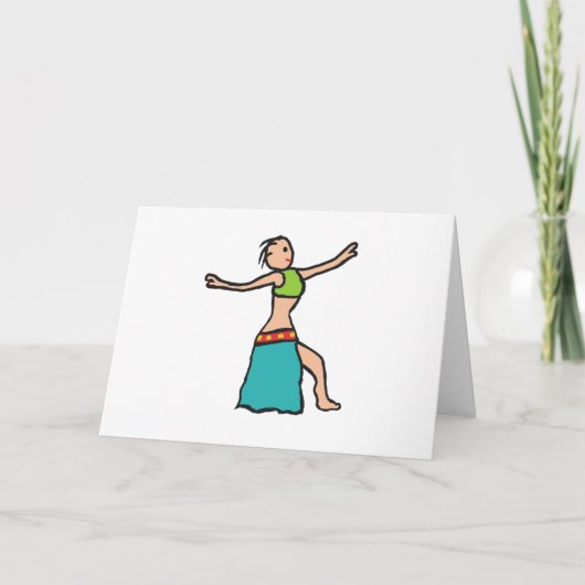 Buikdansen Kaart (Voorkant)