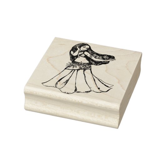Buikdanser Rubberstempel (Stempel)