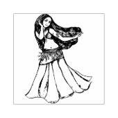 Buikdanser Rubberstempel (Afrduk)