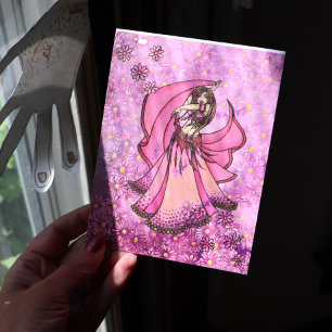 Buikdanseres Godin Briefkaart