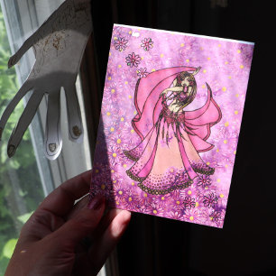Buikdanseres Godin Briefkaart