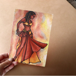 buikdanseres godin uitnodiging