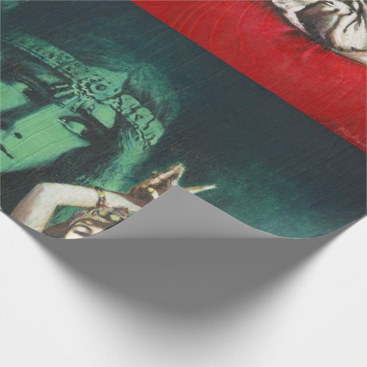 buikdanseres inpakpapier (Hoek)