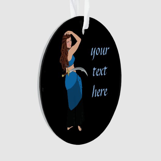  buikdanseres ornament (voorkant)