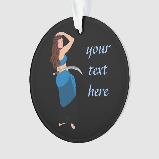  buikdanseres ornament (voorkant)