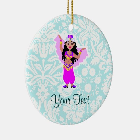 Buikdanseres; Schattige Keramisch Ornament (Rechts)